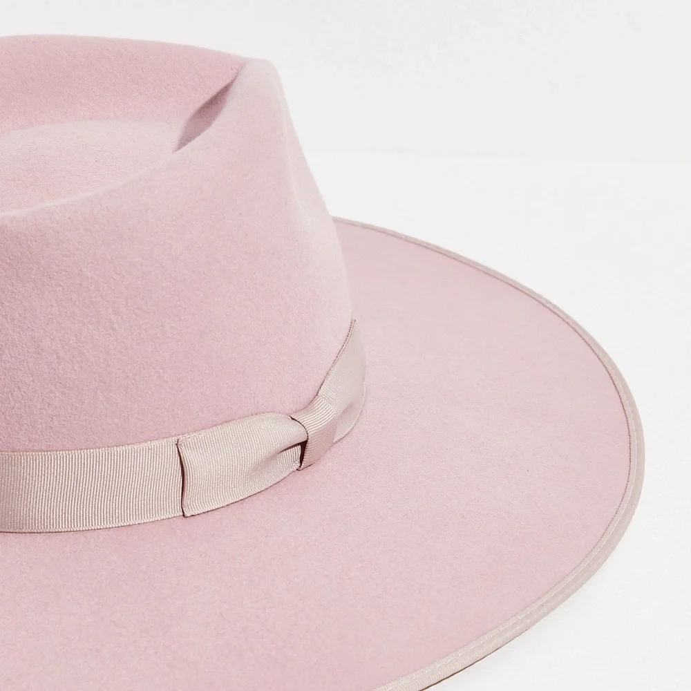 LACK OF COLOR DUSTY PURPLE DREAMER RANCHER WESTERN WOOL FEDORA HAT NWT - Picture 7 of 7
